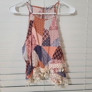 3/$12 or 5/$17⭐️Boho Crop Top